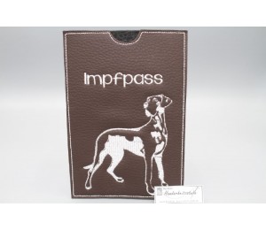 Stickdatei - Deutsche Dogge Silhouette